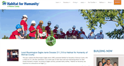 Desktop Screenshot of monroecountyhabitat.org